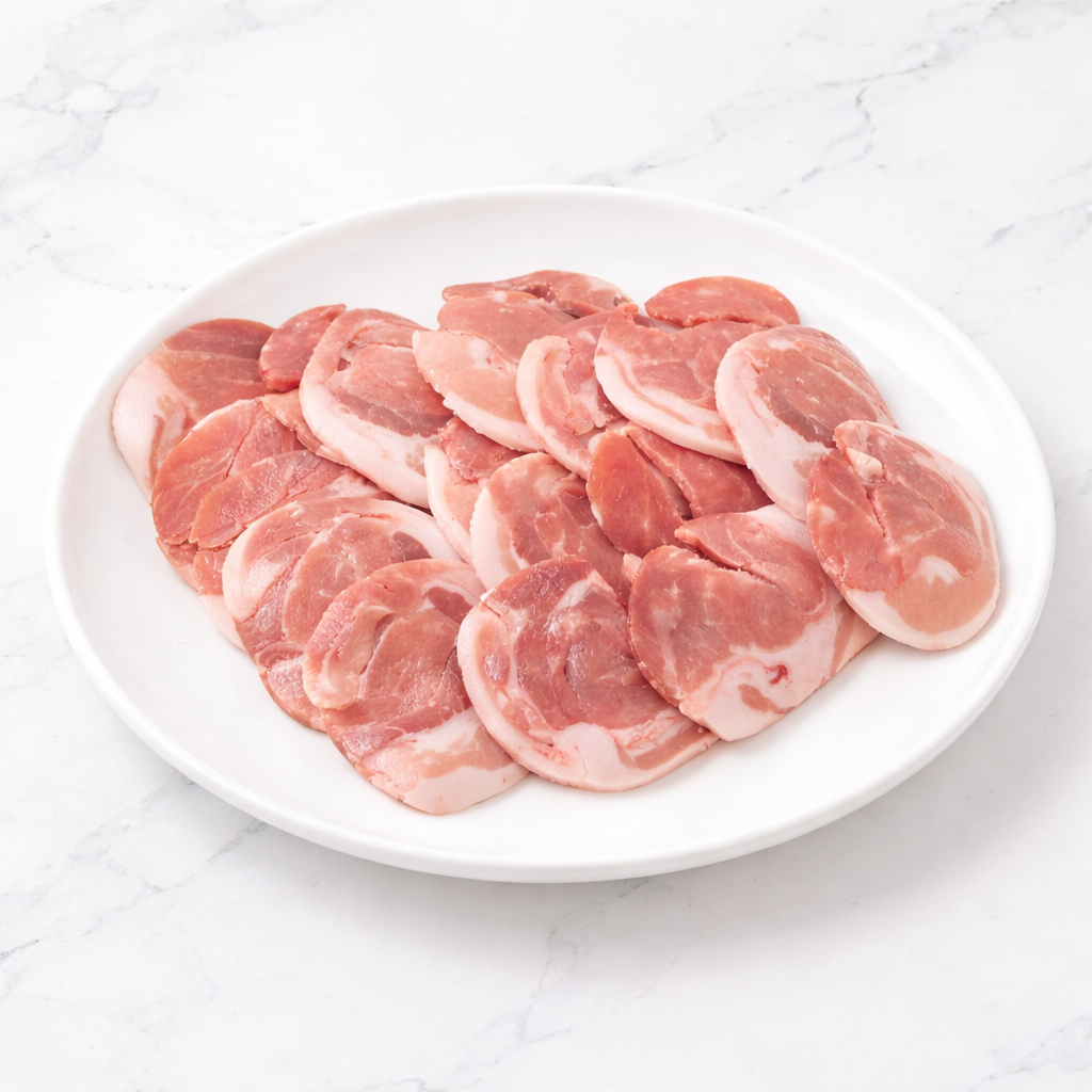 한돈 국내산 프리미엄 돈차돌 500g