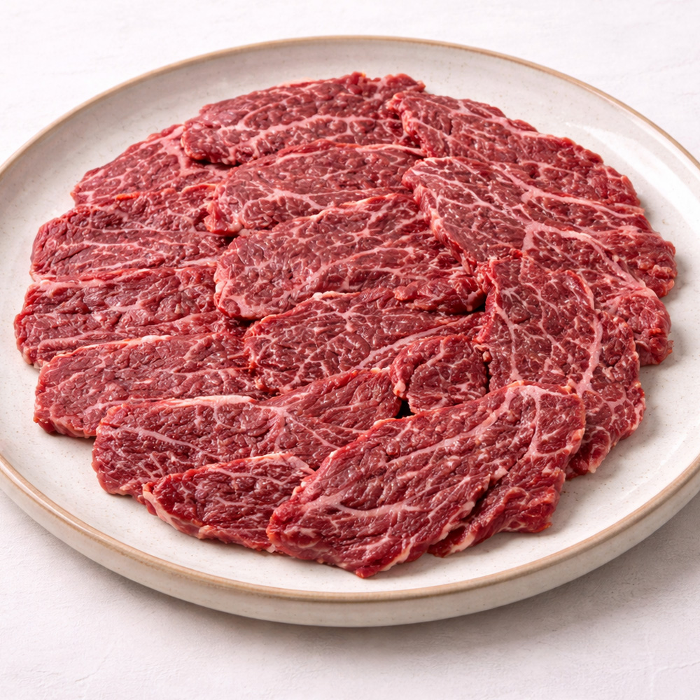 한우 2등급 소고기 치마살 300g