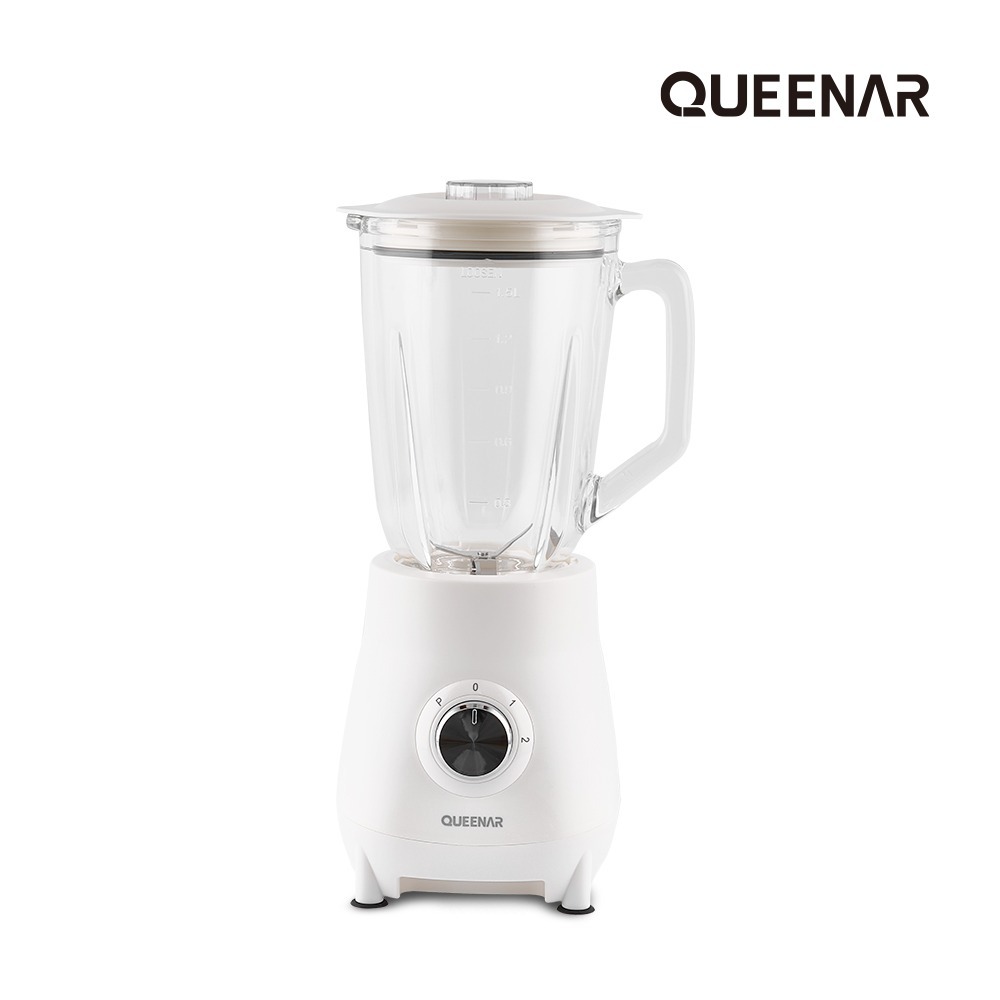 [퀸나] 강력한 분쇄와 위생적인 사용이 가능한 조이 데이 글라스 블렌더 1.5L QNBL-1050M